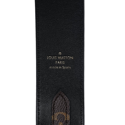 Louis Vuitton Monogram Bandouliere Shoulder Strap Black 3 of 4