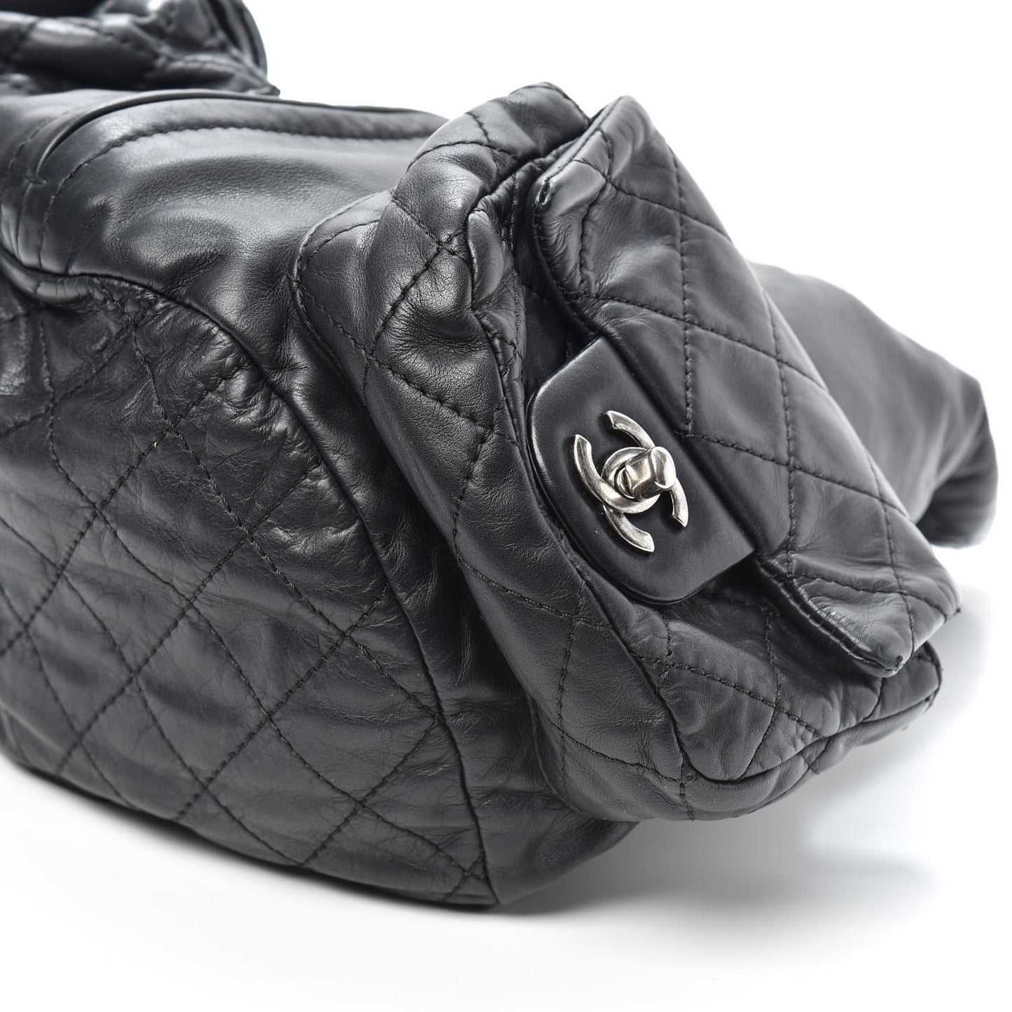Calfskin Large Backpack Is Back Black