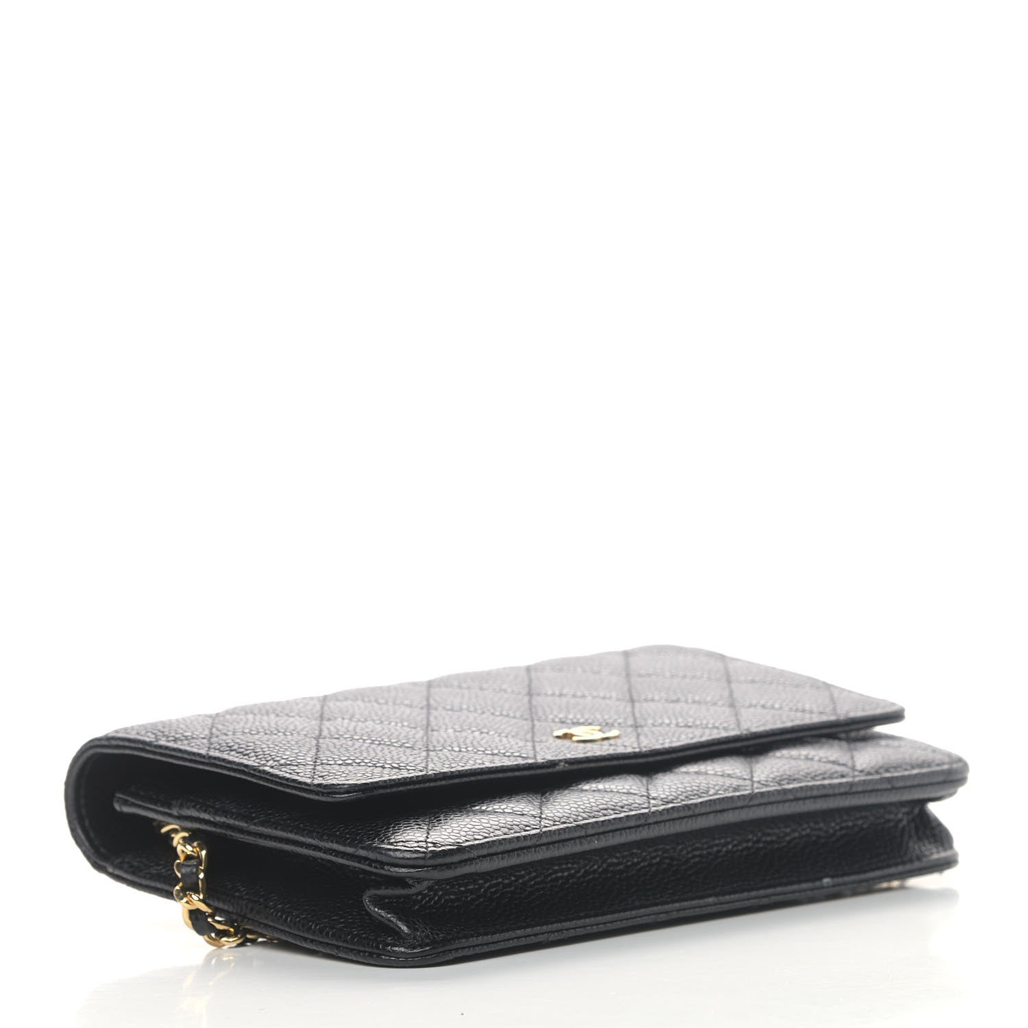 Chanel Caviar Quilted Wallet On Chain WOC Black 3 of 7