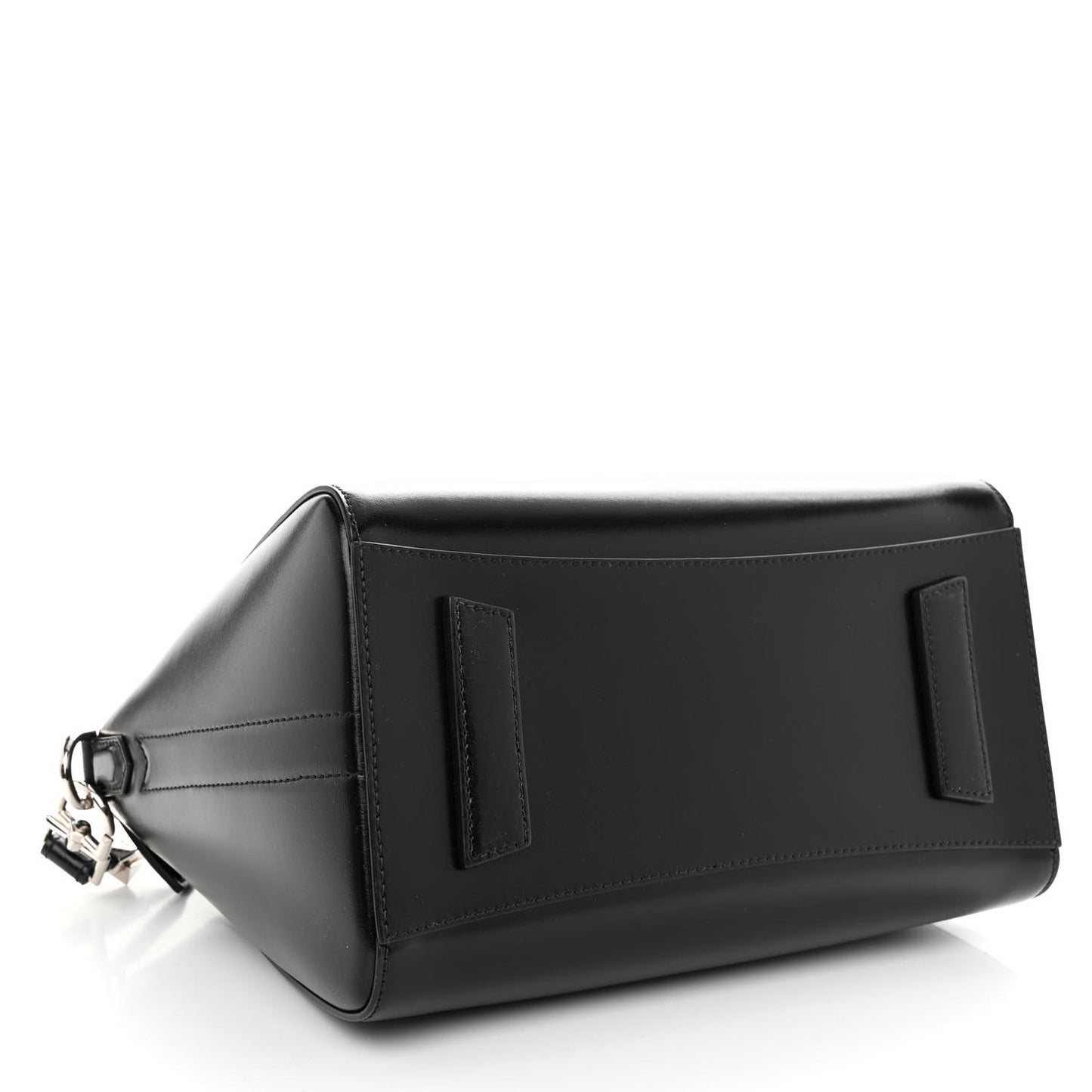 Shiny Lord Calfskin Medium Antigona Black