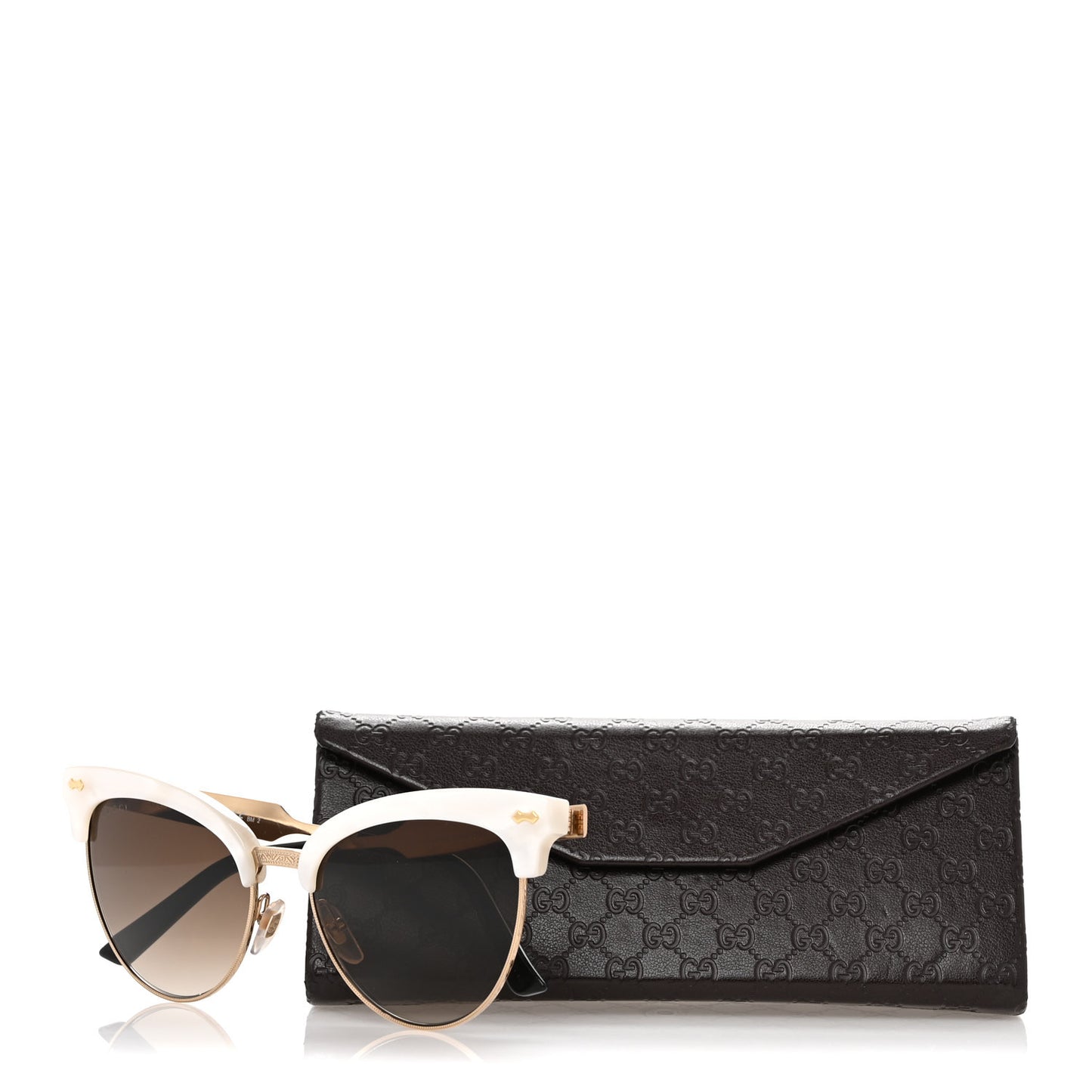 Acetate Cat Eye Sunglasses GG4283/S White