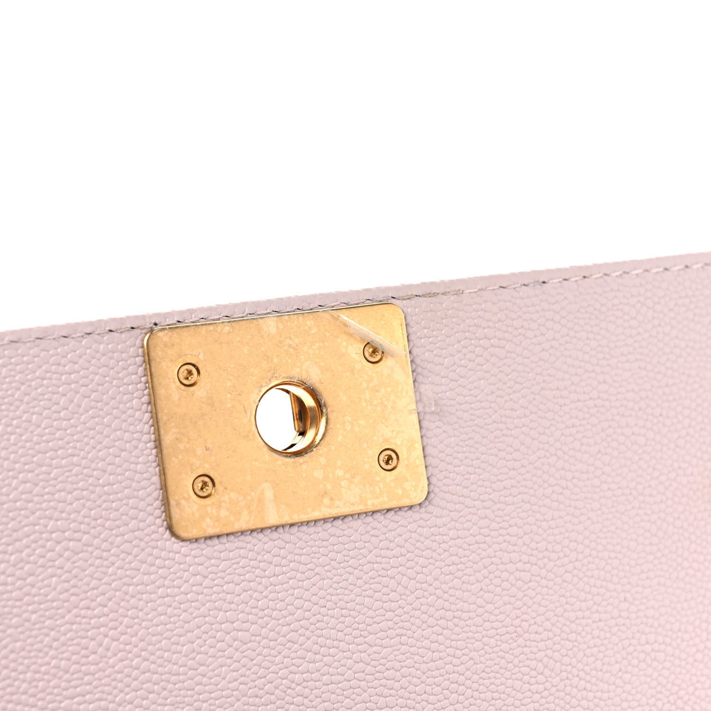 Caviar Quilted Chain Around Medium Boy Flap Light Purple