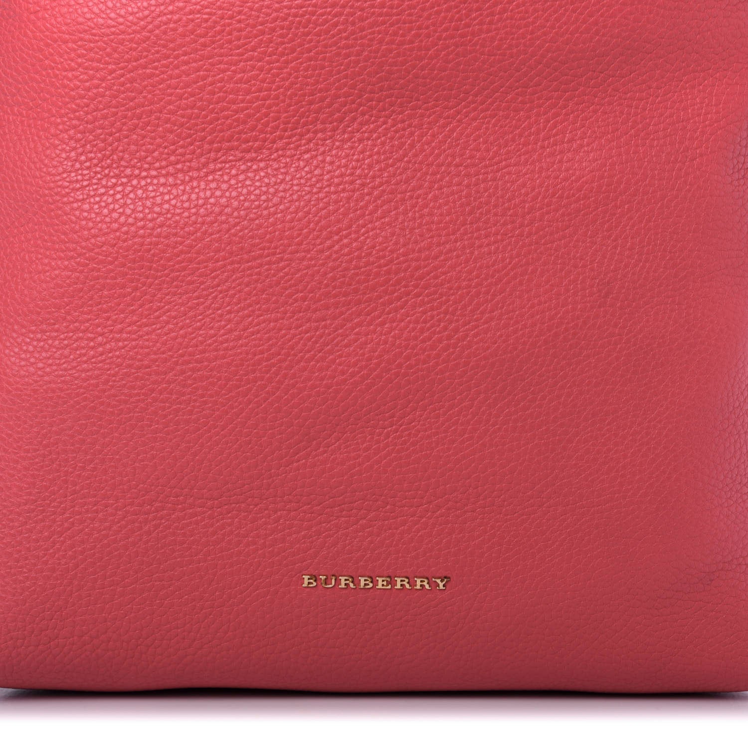 Burberry Grainy Calfskin Medium Cale Hobo Pink Azalea 10 of 11