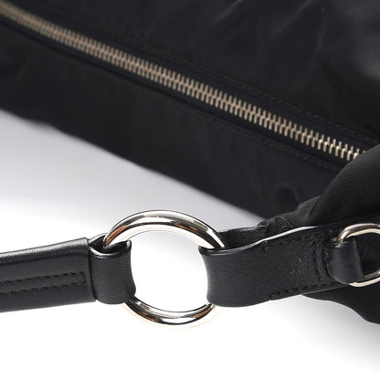 Prada Tessuto Nylon Sacca Shoulder Bag Nero Black 10 of 11