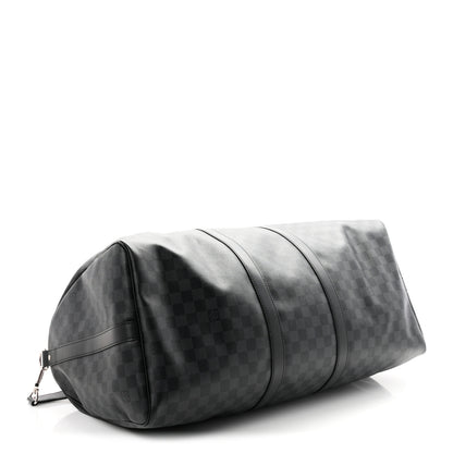 Louis Vuitton Damier Graphite Keepall Bandouliere 55 3 of 10