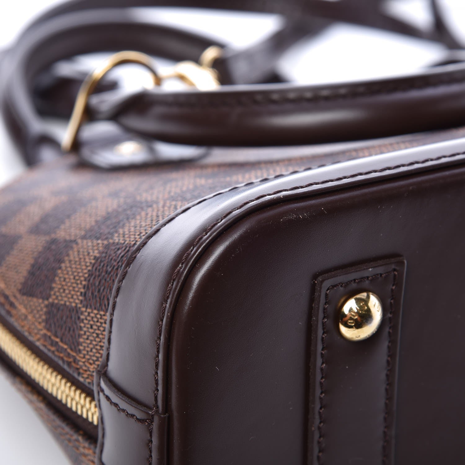 Louis Vuitton Damier Ebene Alma BB 9 of 10