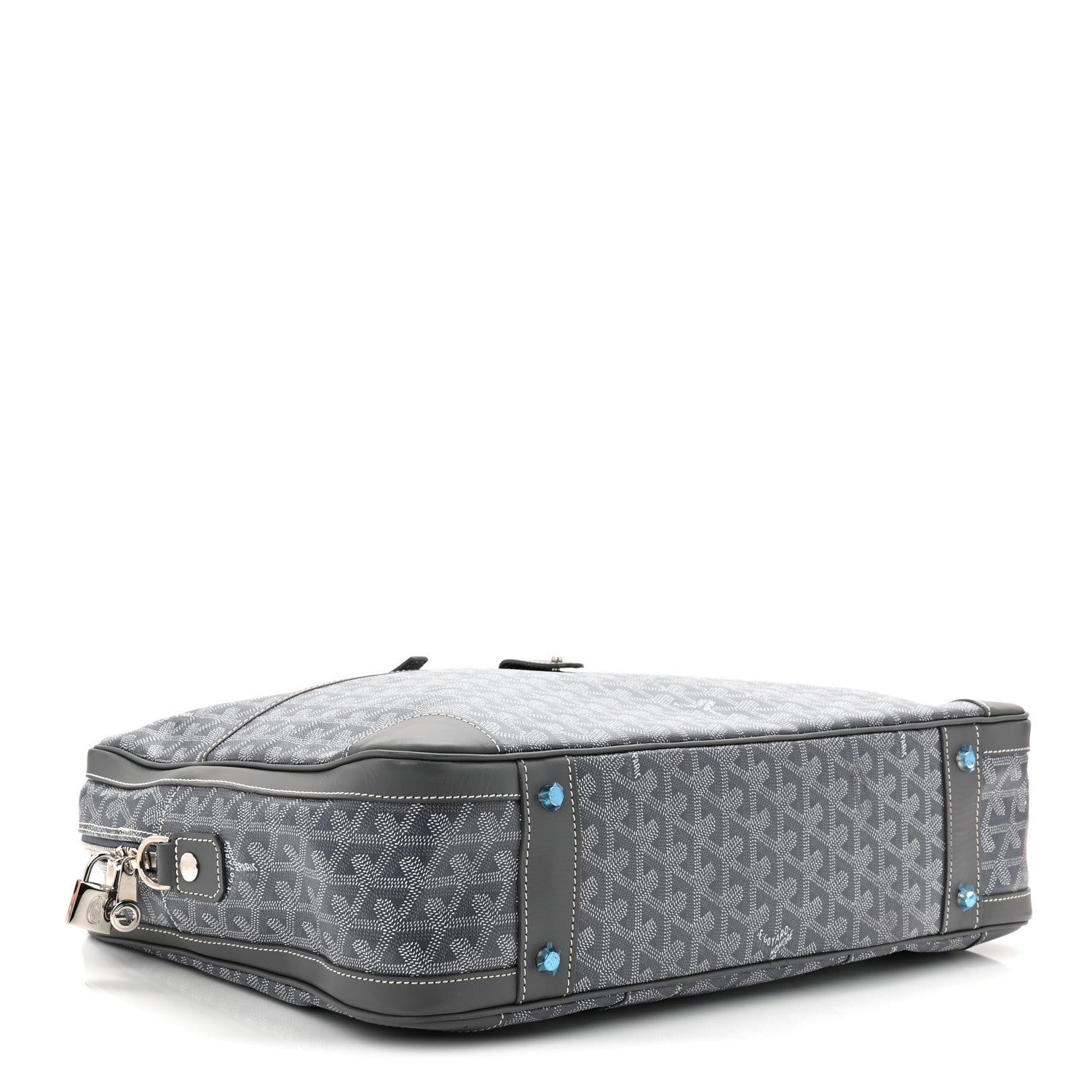 Goyard Goyardine Ambassade MM Briefcase Grey 7 of 19