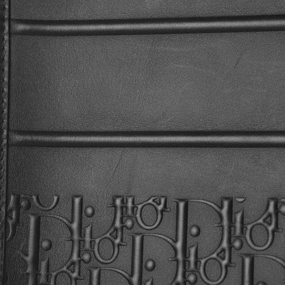 Christian Dior Oblique Calfskin Embossed Book Tote Black 11 of 13