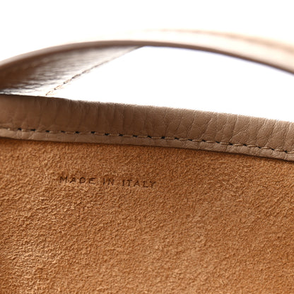 The Row Grained Calfskin Medium N/S Park Tote Dark Taupe 7 of 10
