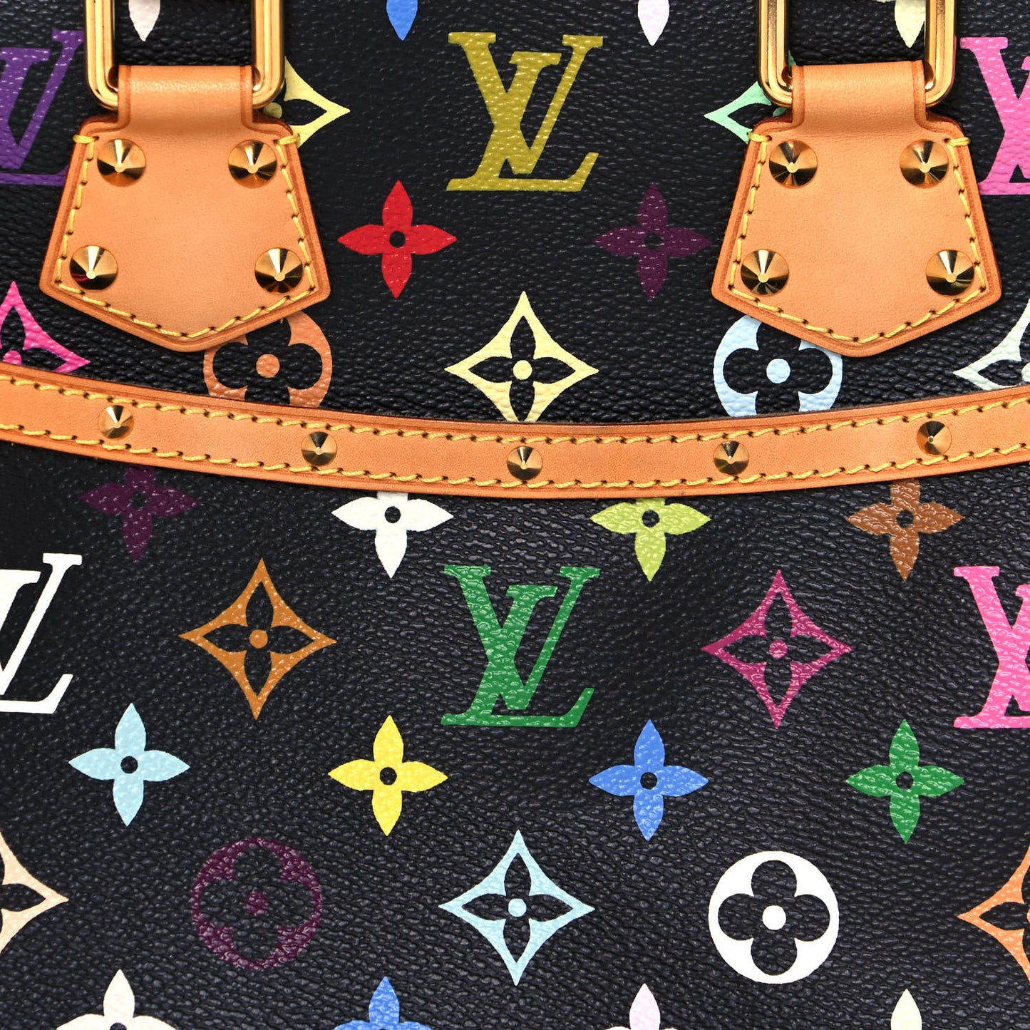 Monogram Multicolor Trouville Black