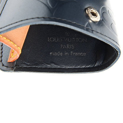 Louis Vuitton Mat Monogram Key Case Blue 4 of 5