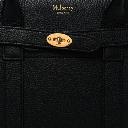 Mulberry Small Classic Grain Mini Zipped Bayswater Black 6 of 9