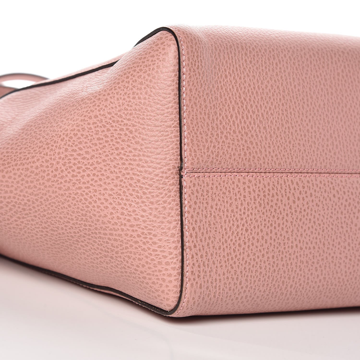 Gucci Dollar Calfskin Small Swing Tote Soft Pink 7 of 9