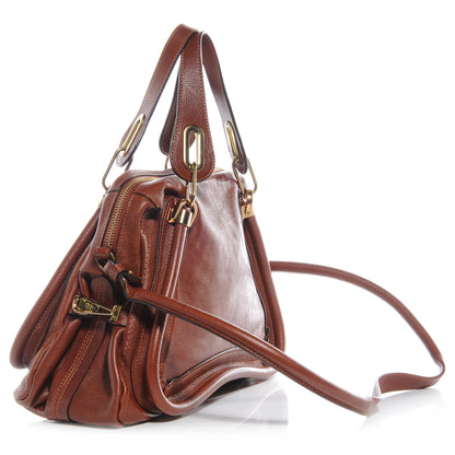 Chloe Calfskin Medium Paraty Caramel 3 of 7