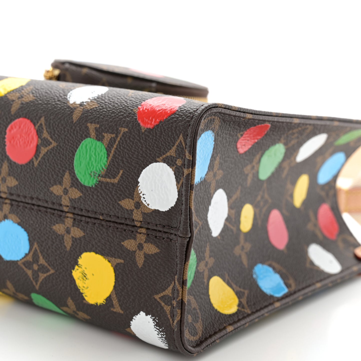 LV X YK Monogram Dots Onthego PM Multicolor
