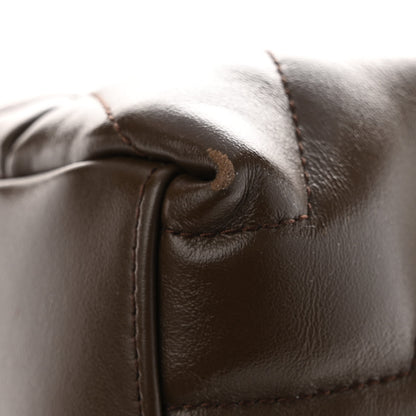 Saint Laurent Calfskin Y Quilted Monogram Medium Loulou Chain Satchel Soil Brown 10 of 10