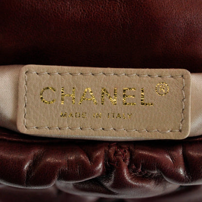 Chanel Lambskin Mini Bubble Quilt Flap Bordeaux 9 of 9