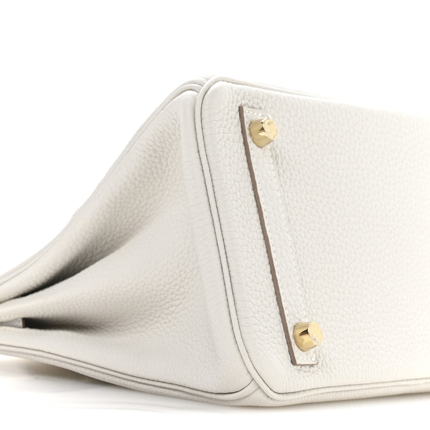 Hermes Togo Birkin 25 Gris Pale 9 of 11