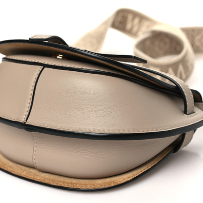 Loewe Calfskin Jacquard Mini Gate Dual Bag Sand 10 of 11