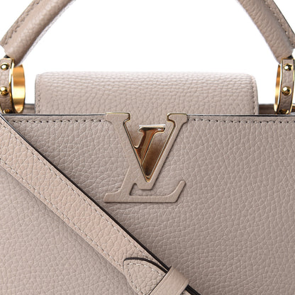 Louis Vuitton Taurillon Capucines BB Galet 9 of 9
