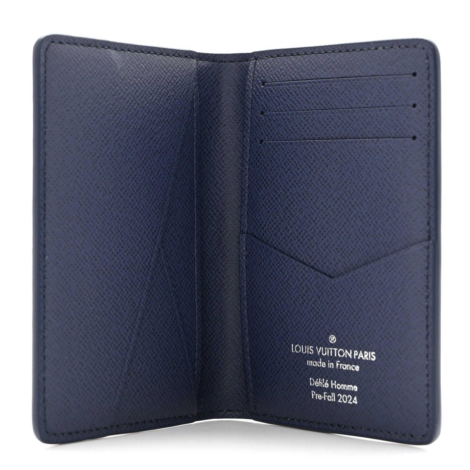 Louis Vuitton Damier Heritage Pocket Organizer Blue 5 of 7
