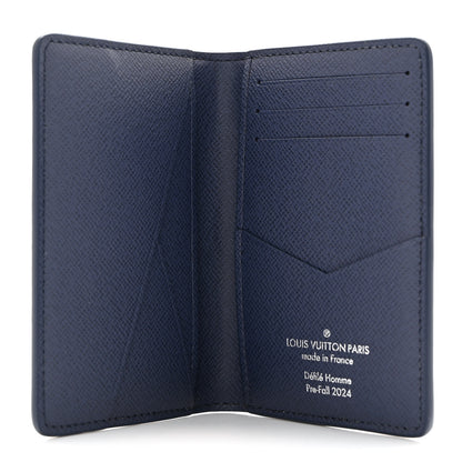 Louis Vuitton Damier Heritage Pocket Organizer Blue 5 of 7