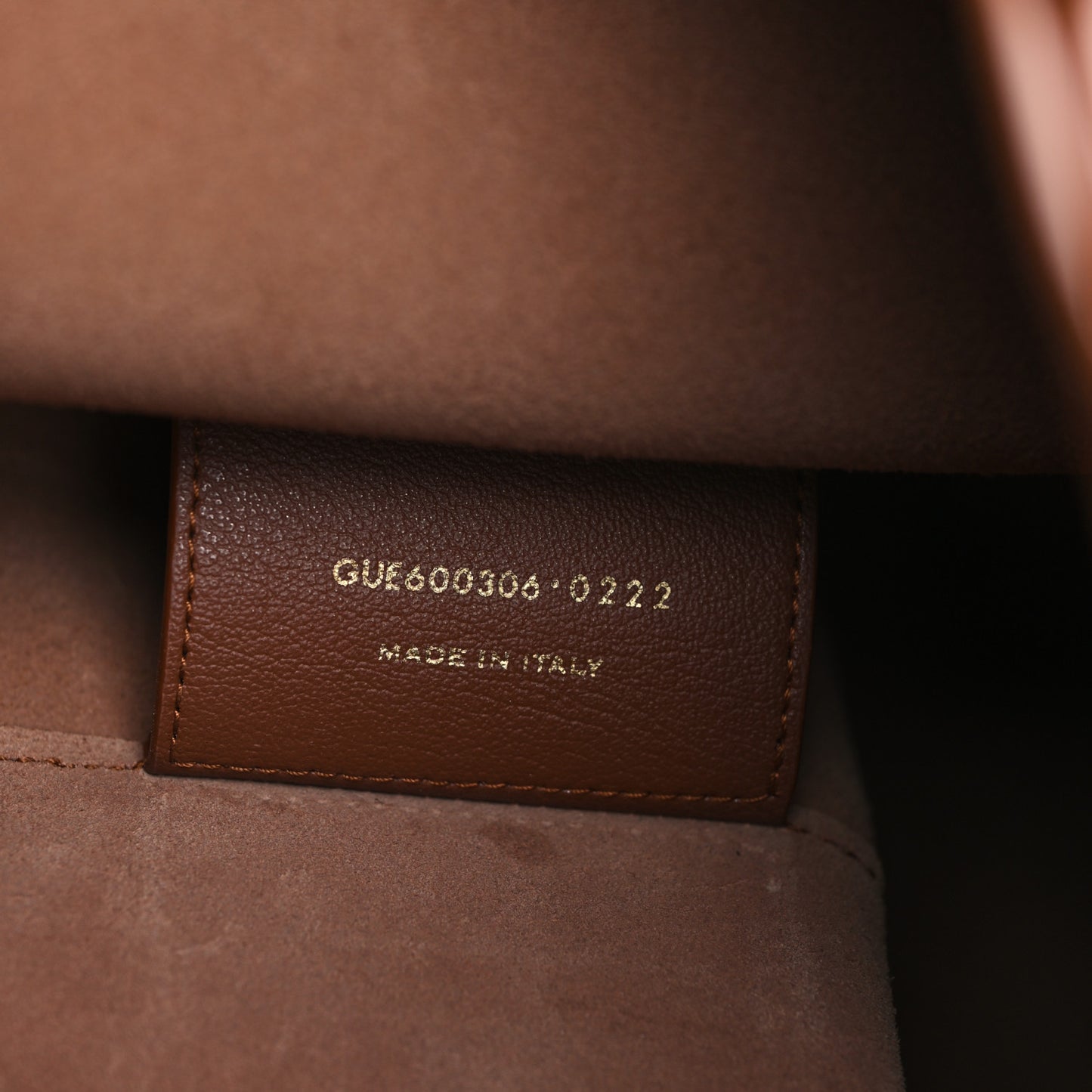 Calfskin North-South Shopping Tote Brick