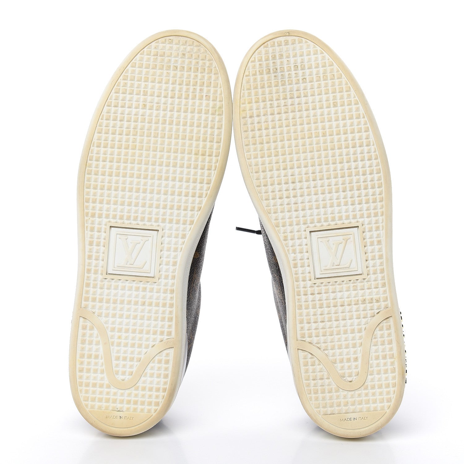 Louis Vuitton Patent Monogram Frontrow Sneakers 39 5 of 12