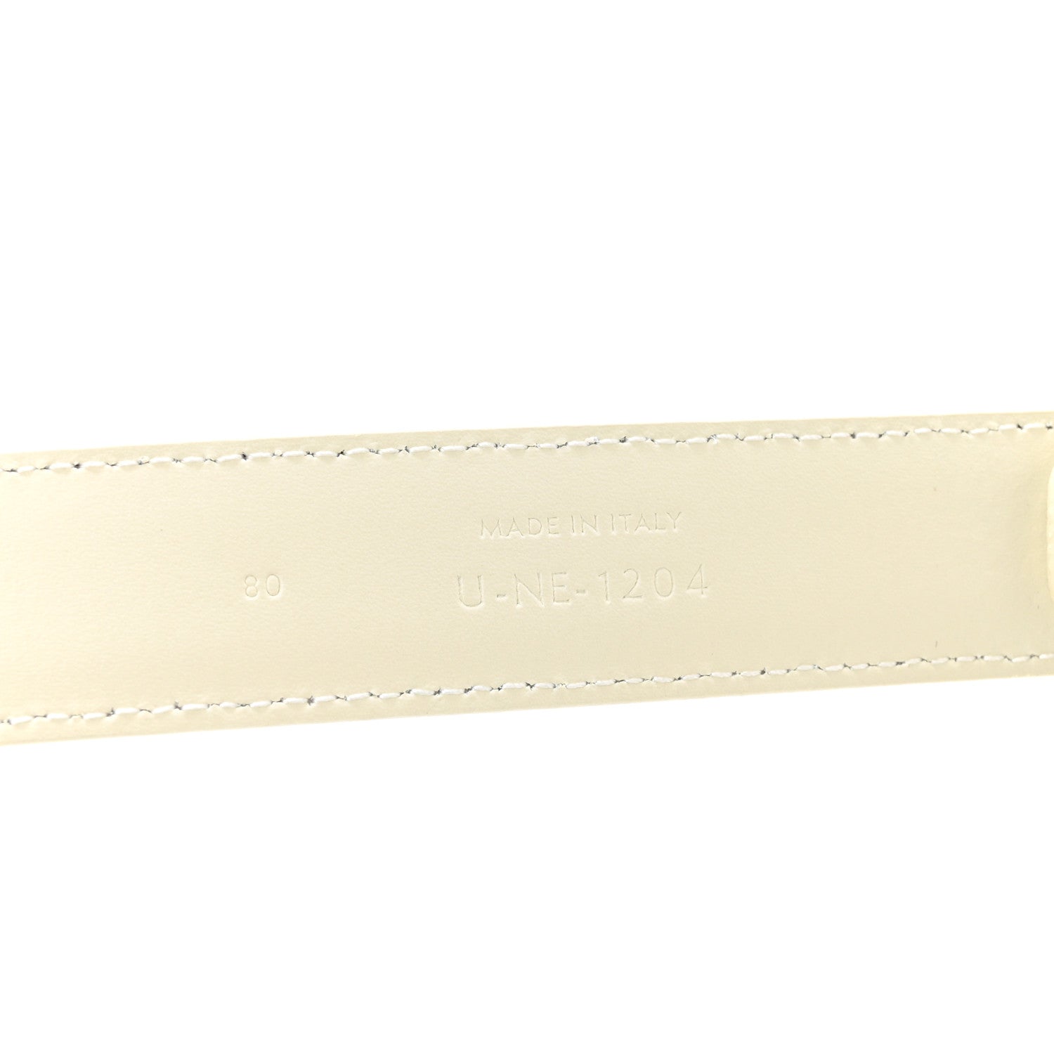 Celine Taurillon Triomphe Medium 25mm Belt 80 32 Rice 6 of 7