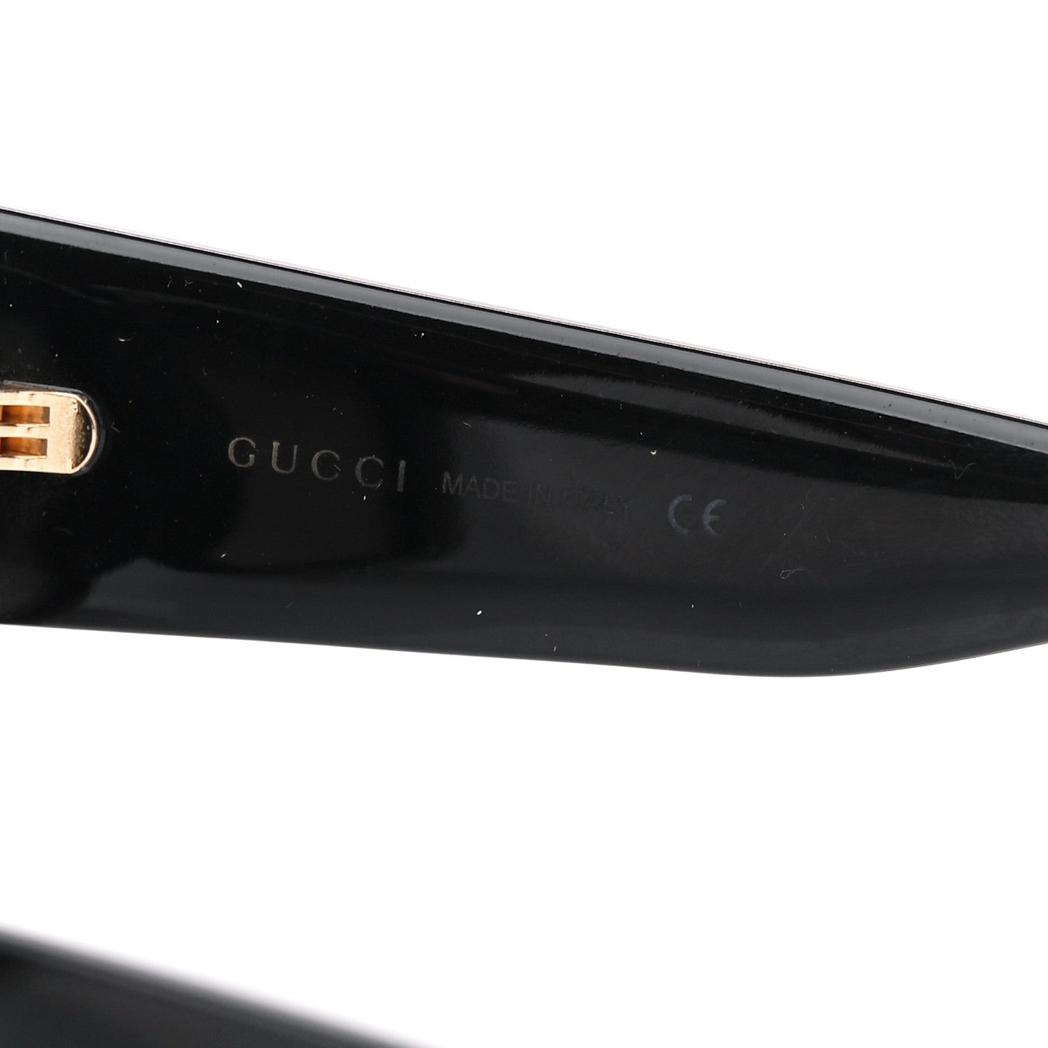 Gucci Acetate Square Frame Sunglasses GG0141S Black 6 of 8