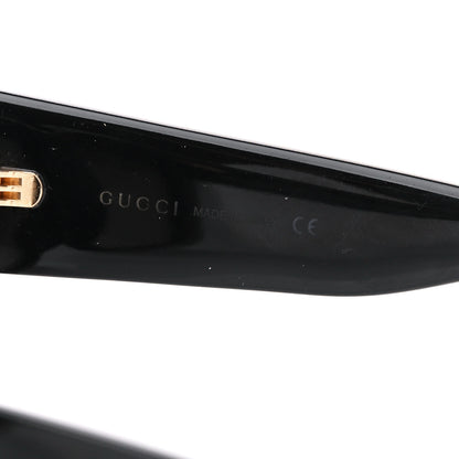 Gucci Acetate Square Frame Sunglasses GG0141S Black 6 of 8