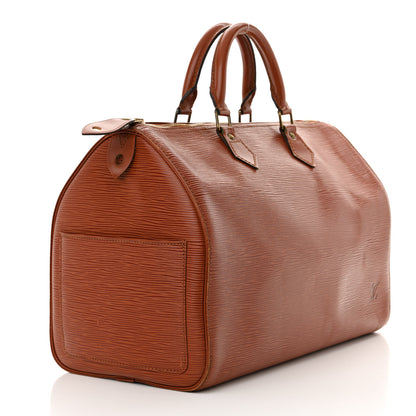 Louis Vuitton Epi Speedy 35 Kenyan Fawn 3 of 17