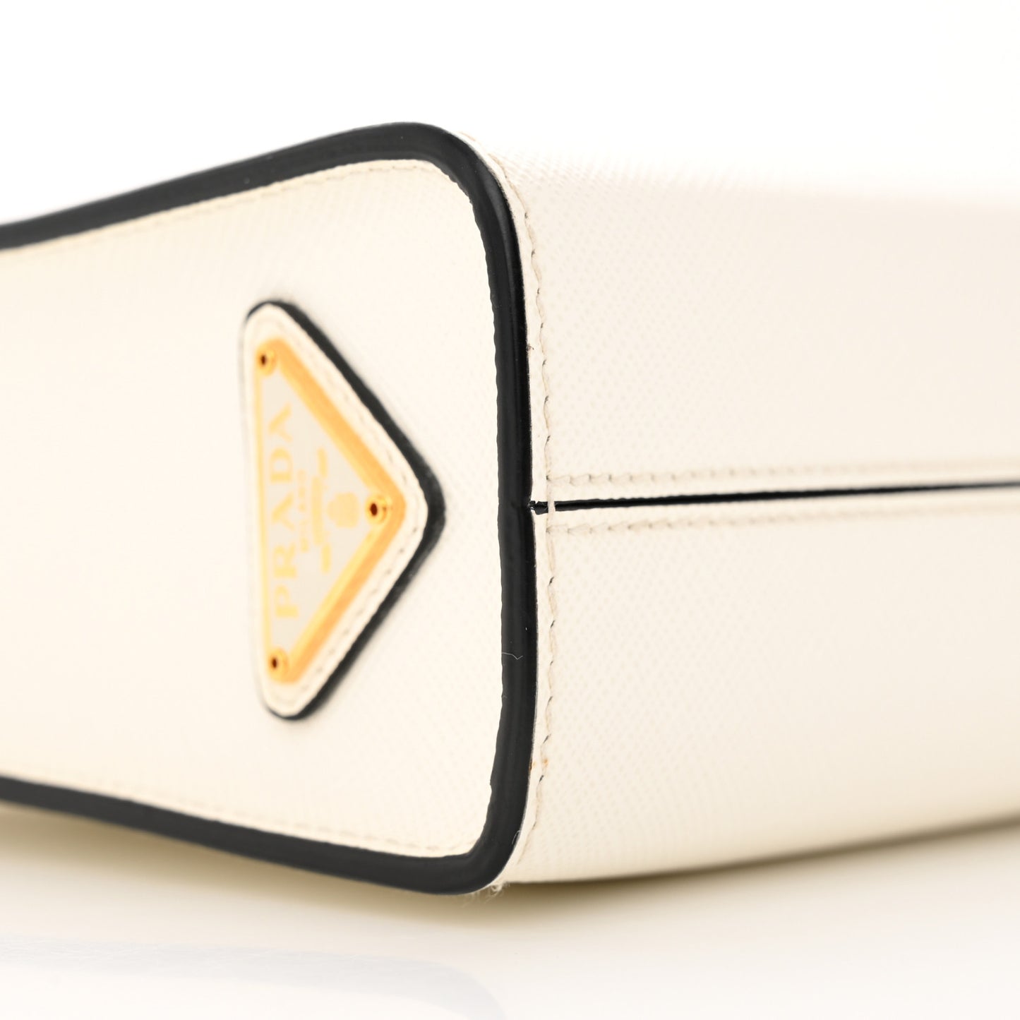 Soft Calfskin Small Shoulder Bag Bianco