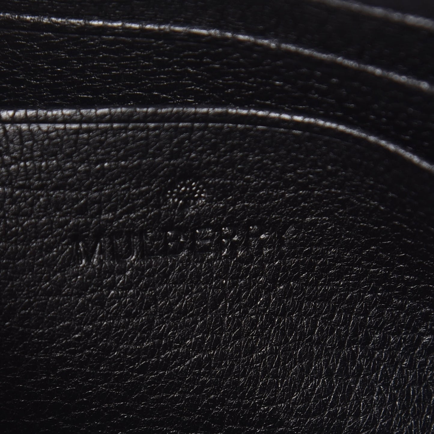 Glossy Goatskin Mini Lily Flap Black