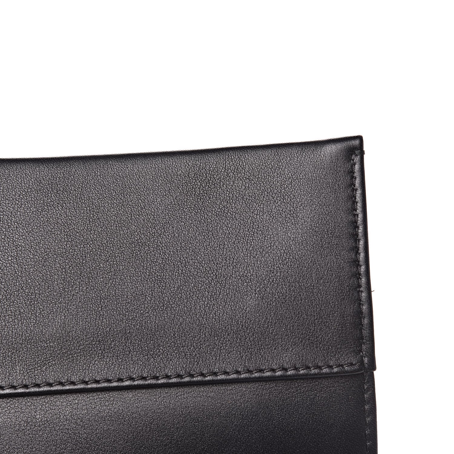 Chanel Calfskin Stitched Large Flap Black 17 of 18