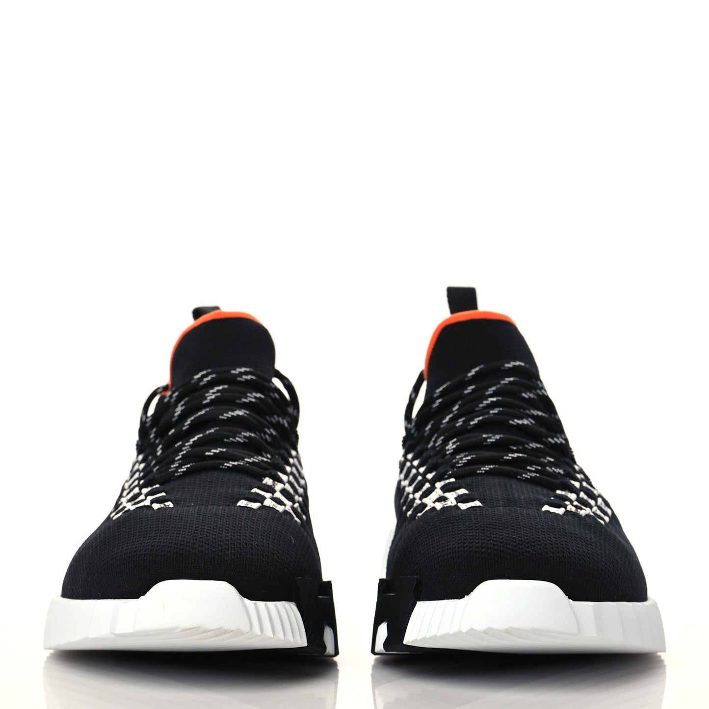 Flex Maille Bolduc Sneakers 42.5 Black White