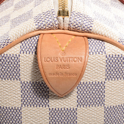Louis Vuitton Damier Azur Speedy 30 5 of 7
