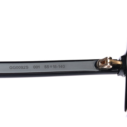Gucci Acetate Square Frame GG0092S Sunglasses Black 5 of 6