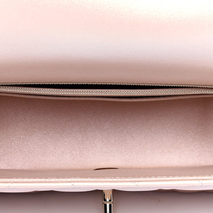 Chanel Iridescent Calfskin Quilted Mini Rectangular Flap Beige 5 of 12
