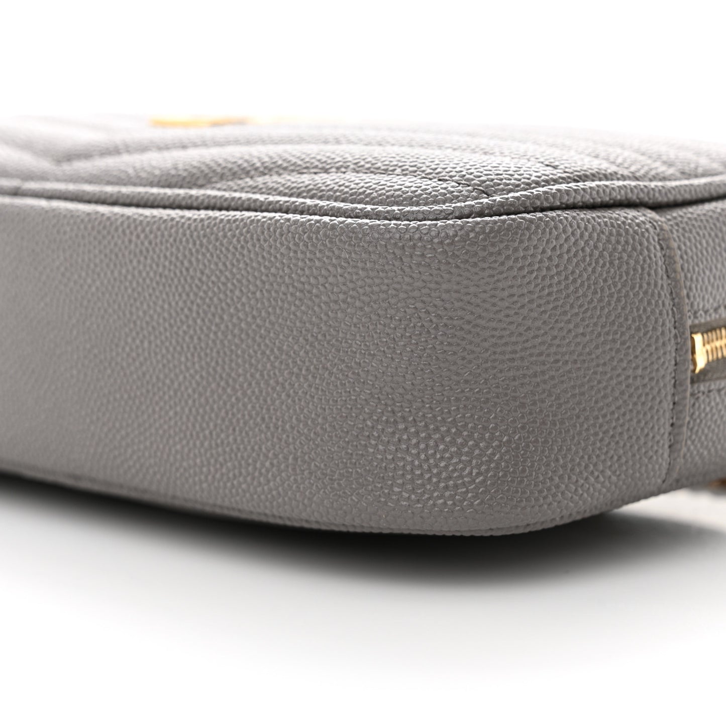 Grain De Poudre Matelasse Monogram Mini Lou Camera Bag Fog