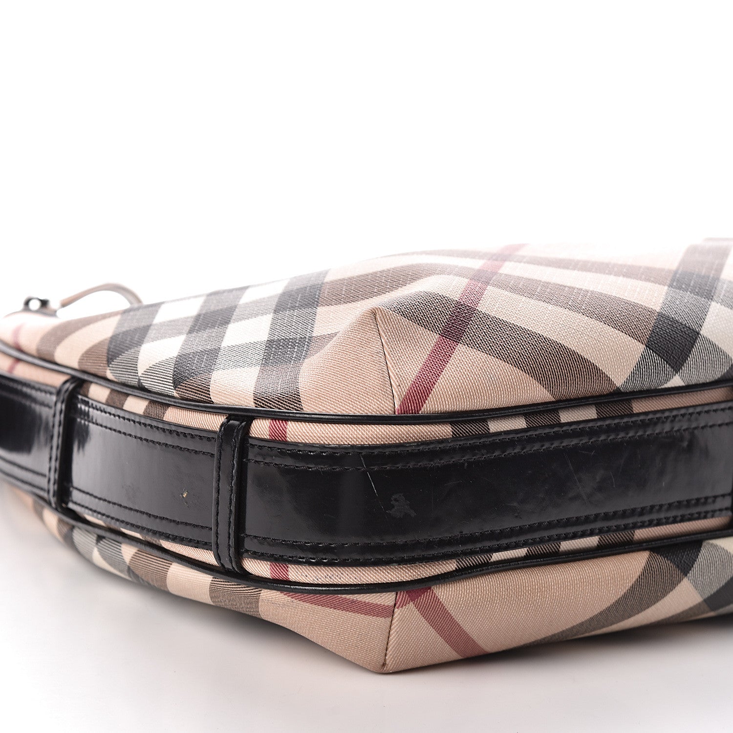 Burberry Nova Check Shoulder Bag Black 9 of 11
