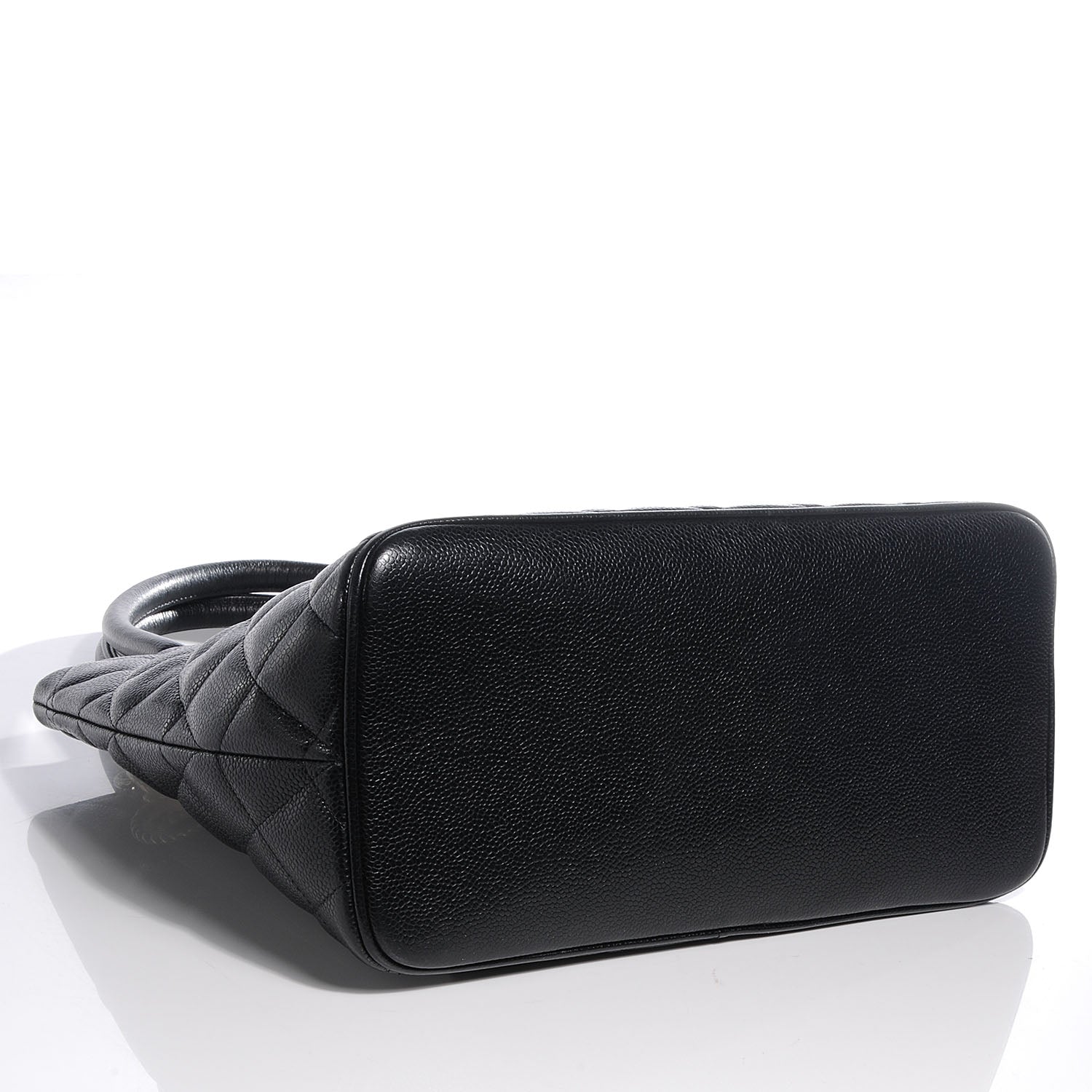 Chanel Caviar Quilted Medallion Tote Black 4 of 7