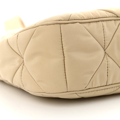 Prada Re-Nylon Triangle Quilted Padded Patchwork System Shoulder Bag Deserto 9 of 11