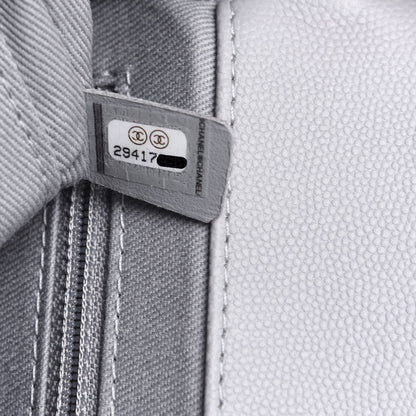 Chanel Caviar Quilted Small Business Affinity Flap Grey 7 of 13