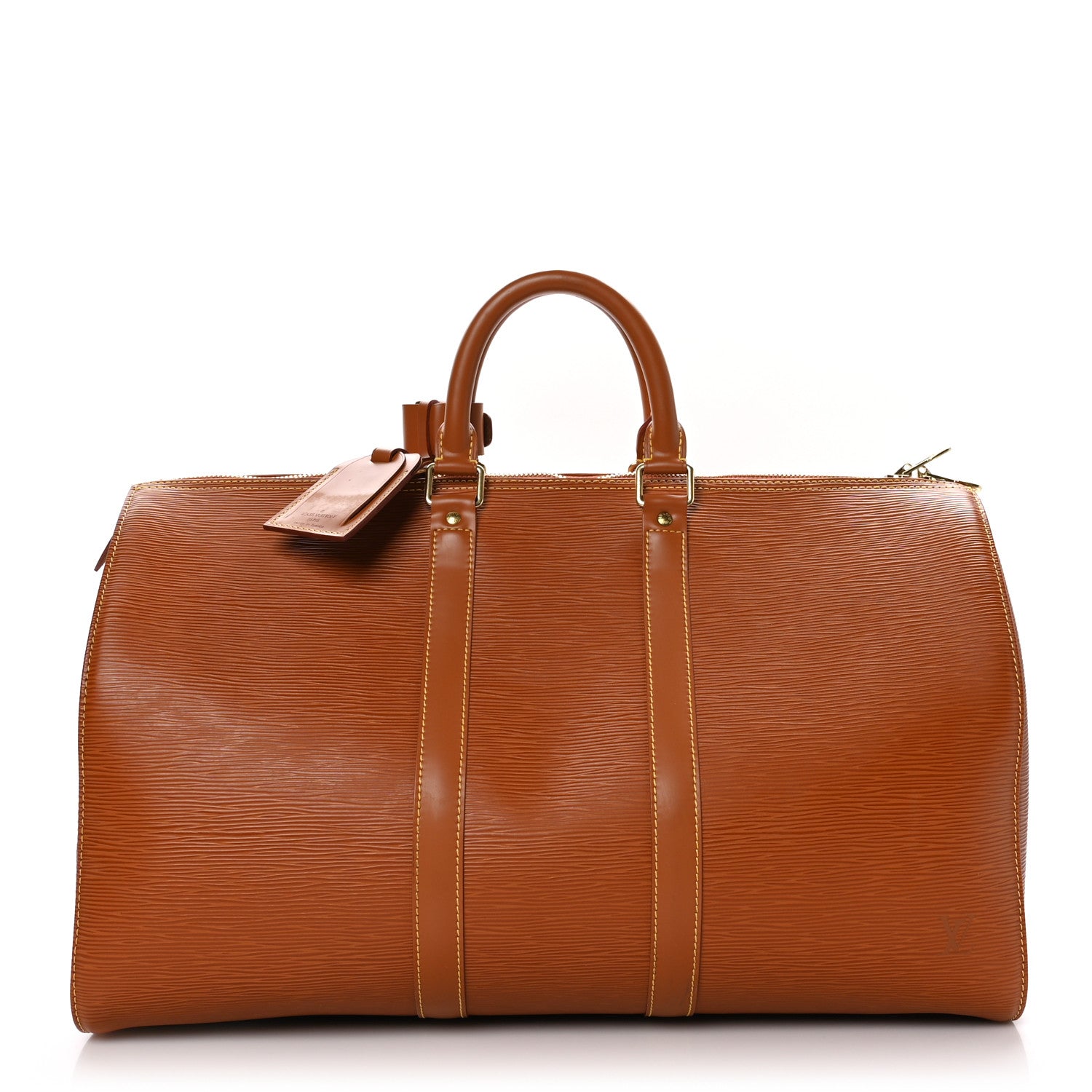 Louis Vuitton Epi Keepall 55 Cipango 1 of 10