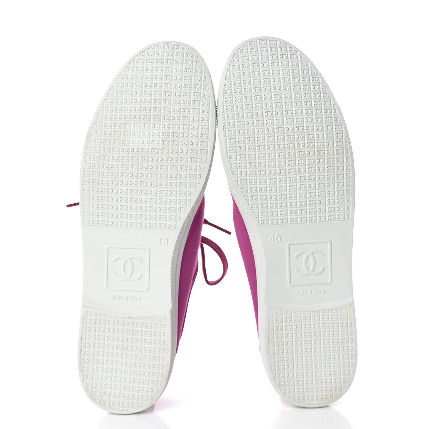 Fabric Low Top Sneakers 40 Pink