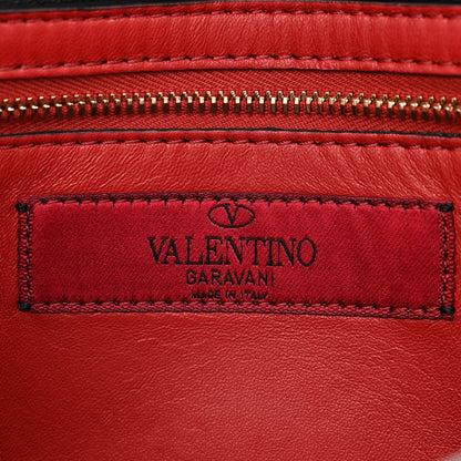Valentino Garavani Metallic Nappa Rockstud Spike Wallet on Chain Mekong 6 of 11