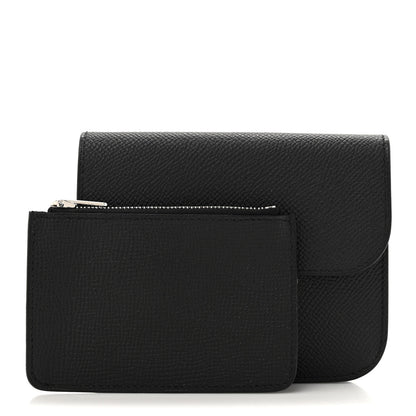 Hermes Epsom Constance Slim Wallet Black 3 of 9