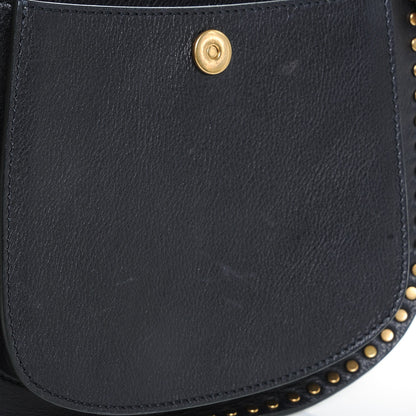 Chloe Calfskin Small Hudson Tassel Shoulder Bag Full Blue 8 of 8