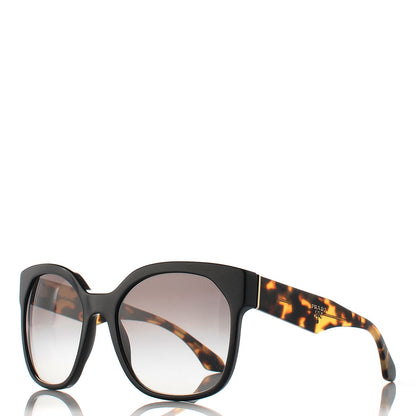 Prada Acetate Sunglasses SPR 10R Black Tortoise 1 of 9